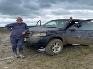 My good friend John for a great Off Road Driving Experience
